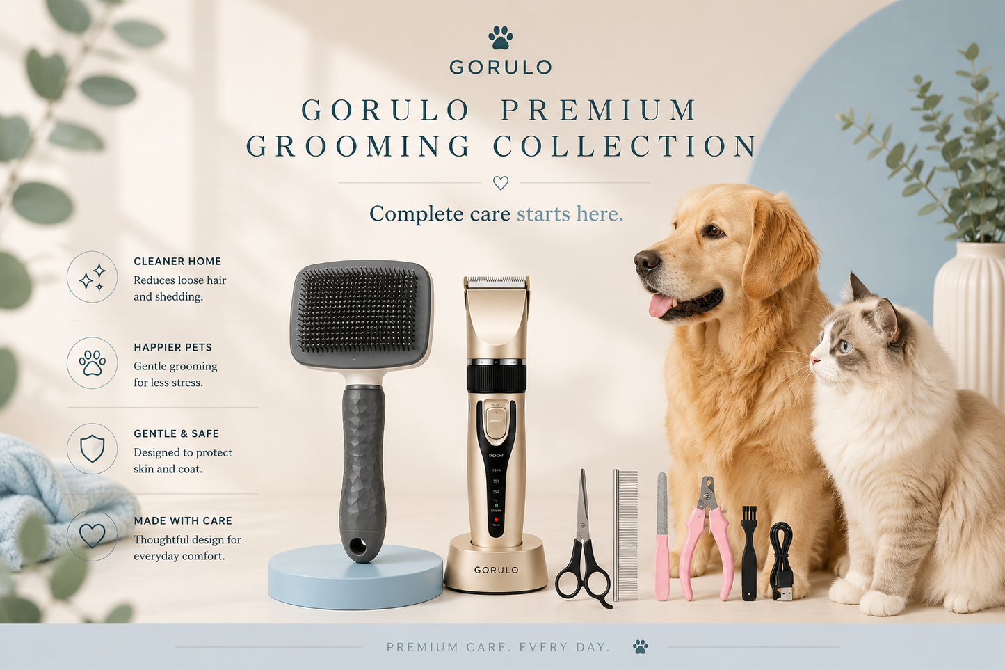 Gorulo Premium Grooming Kit