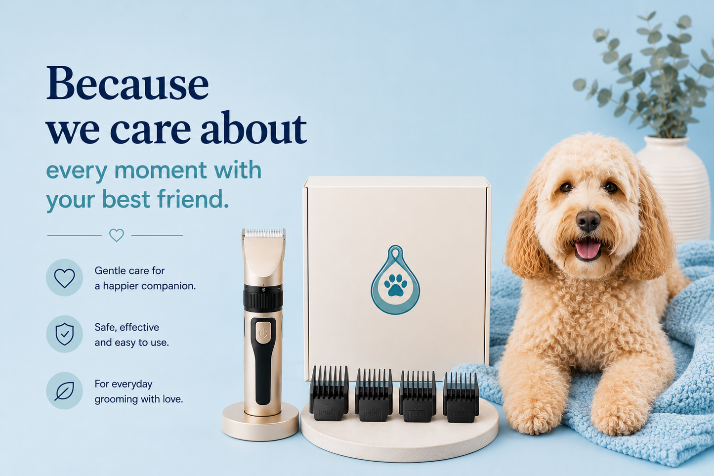 HappyPaws Grooming Set